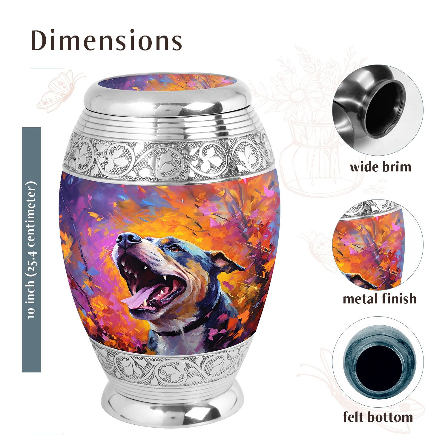 Dog Urn Medium 6 Inch