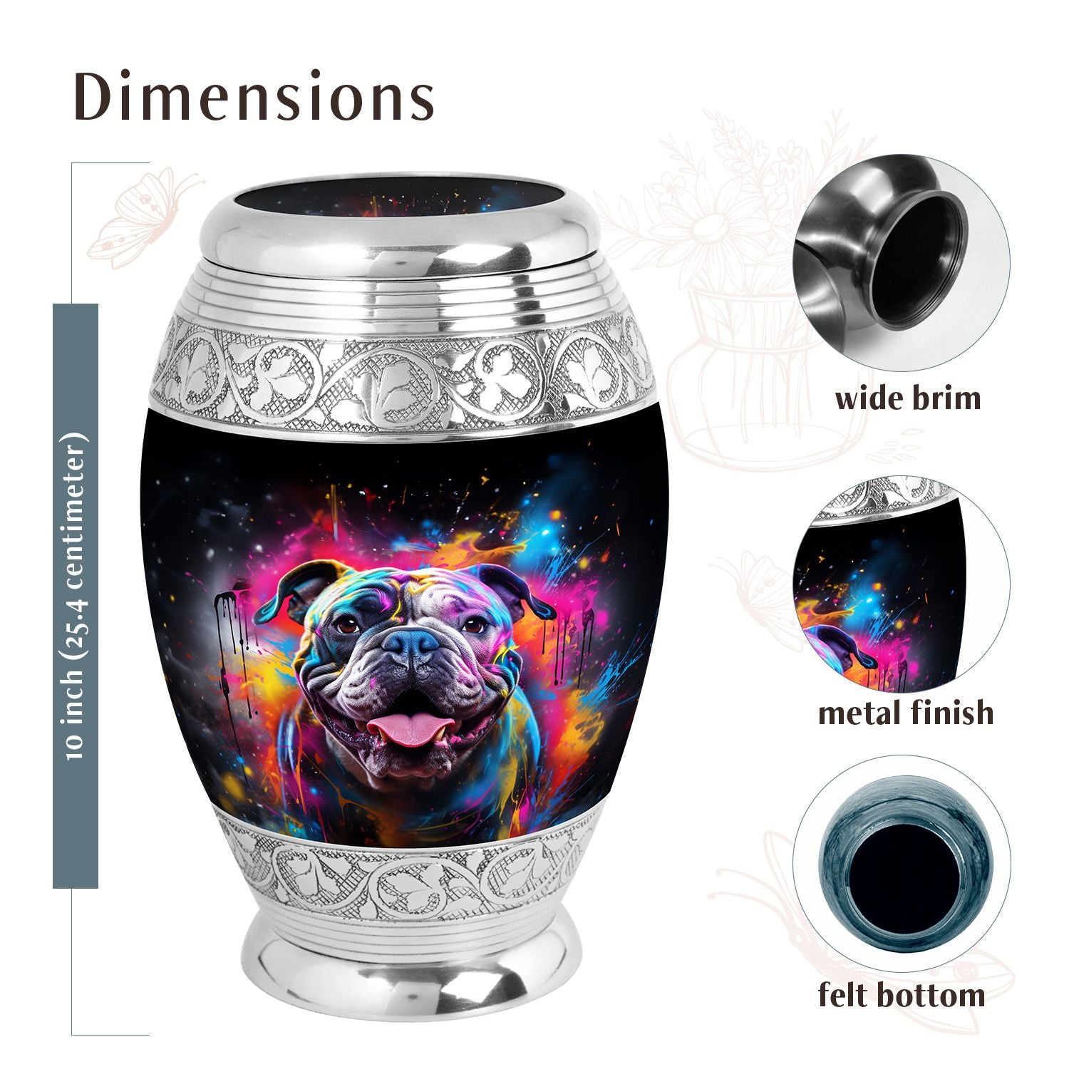 Dog Urn Medium 6 Inch