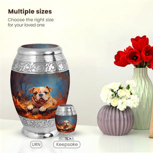 Dog Large Urn 10 Inch