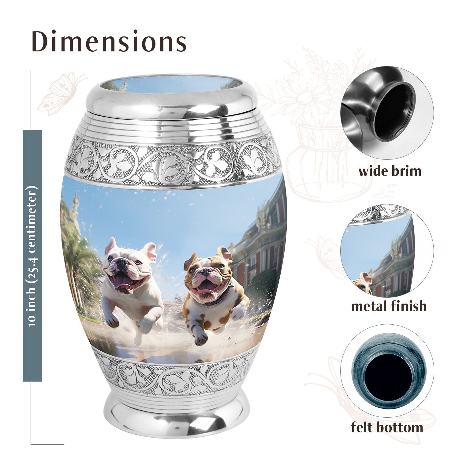 Dog Urn Medium 6 Inch