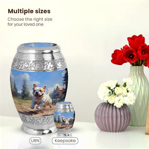 Dog Large Urn 10 Inch