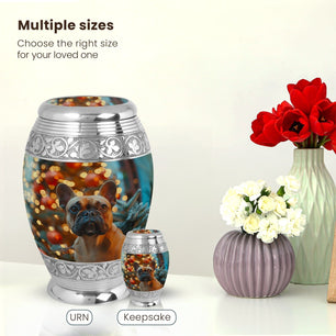 Dog Large Urn 10 Inch