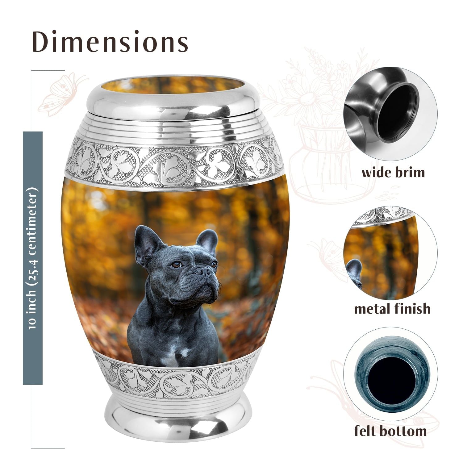 Dog Urn Medium 6 Inch