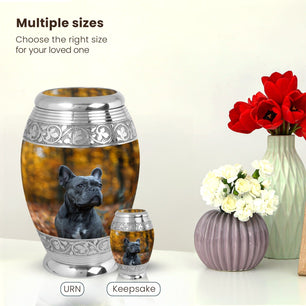 Dog Large Urn 10 Inch