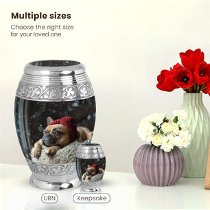 Dog Large Urn 10 Inch