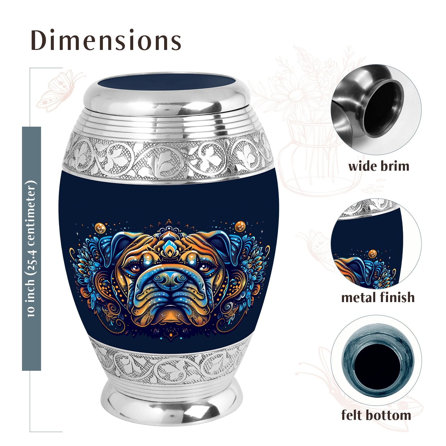 Dog Urn Medium 6 Inch