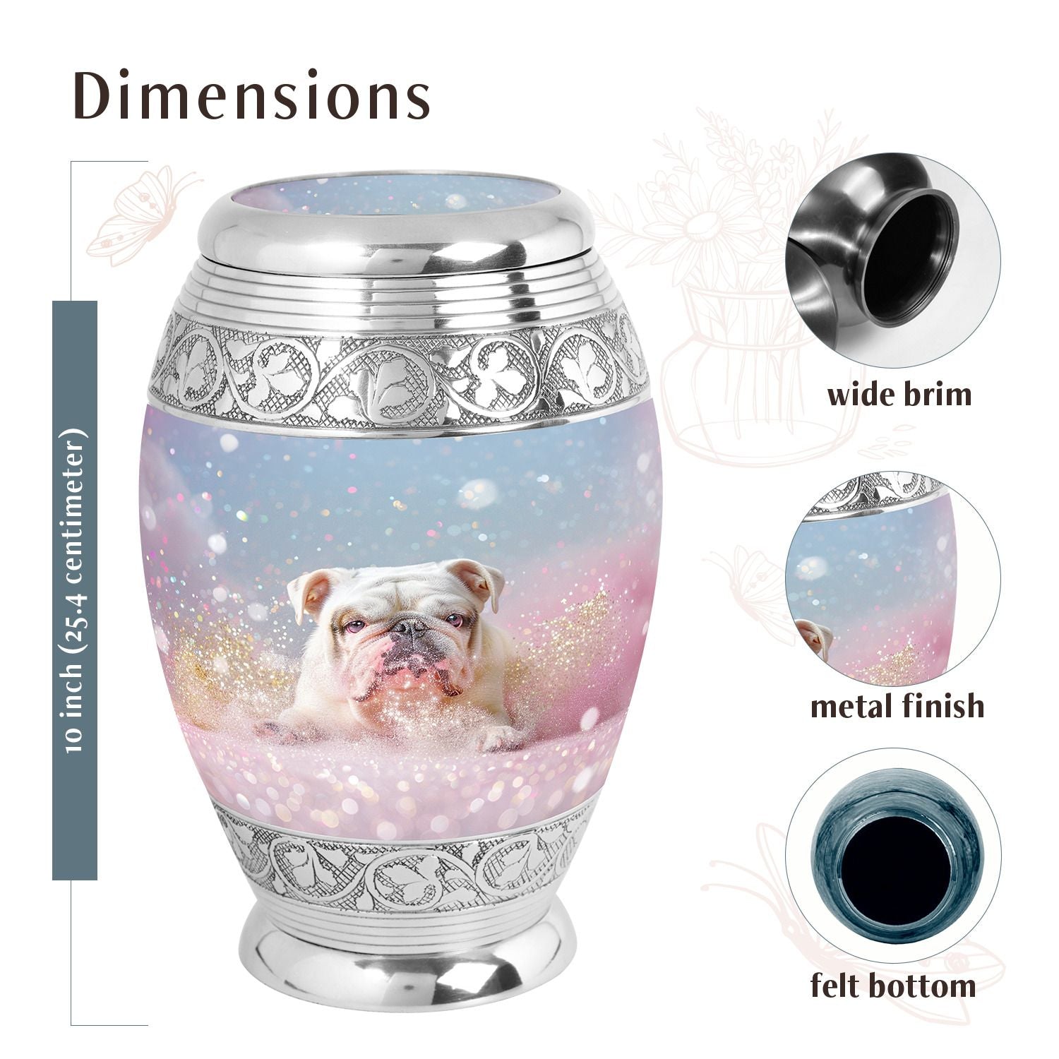 Dog Urn Medium 6 Inch