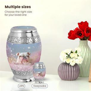 Dog Large Urn 10 Inch