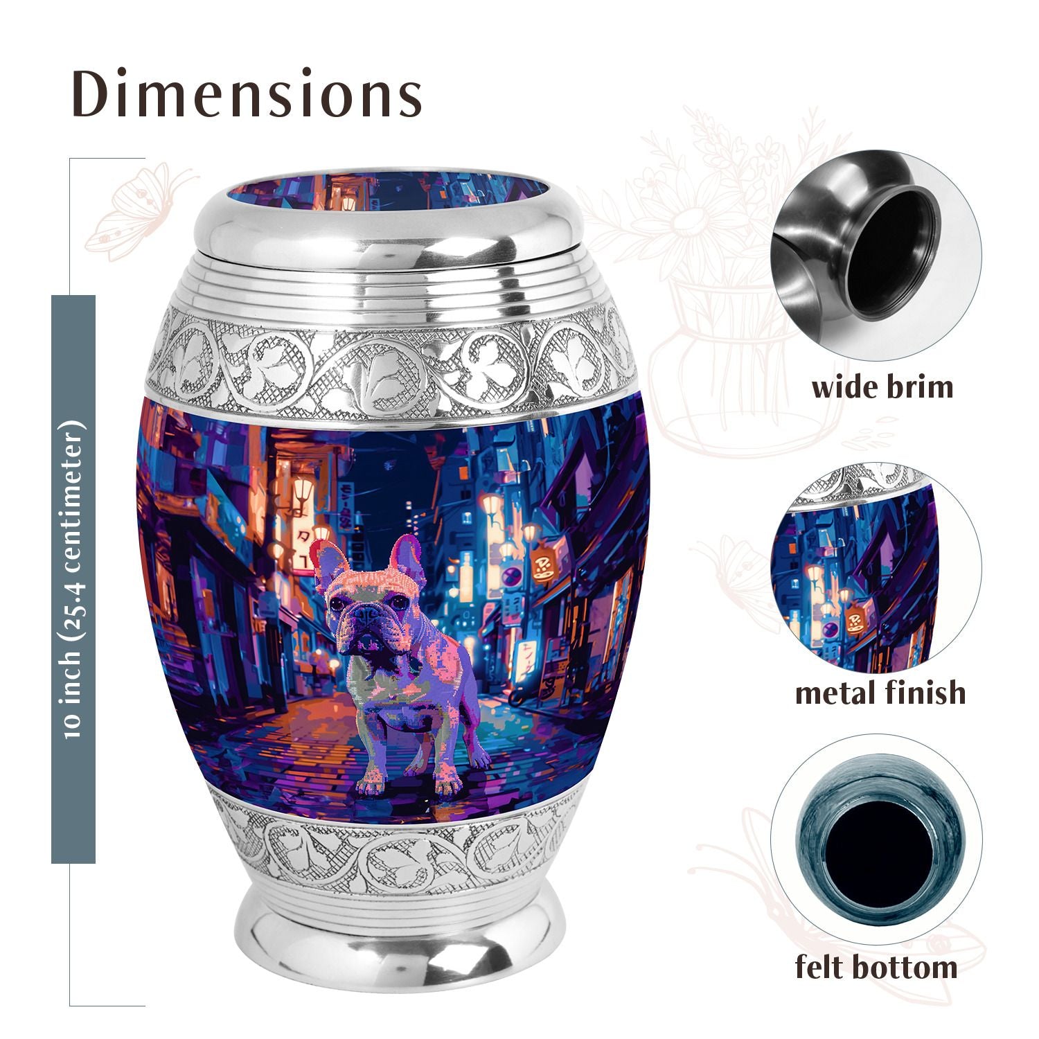 Dog Urn Medium 6 Inch