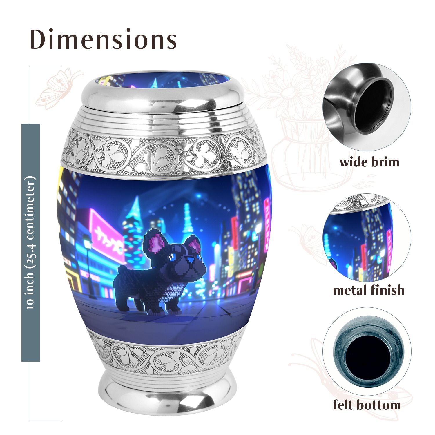 Dog Urn Medium 6 Inch