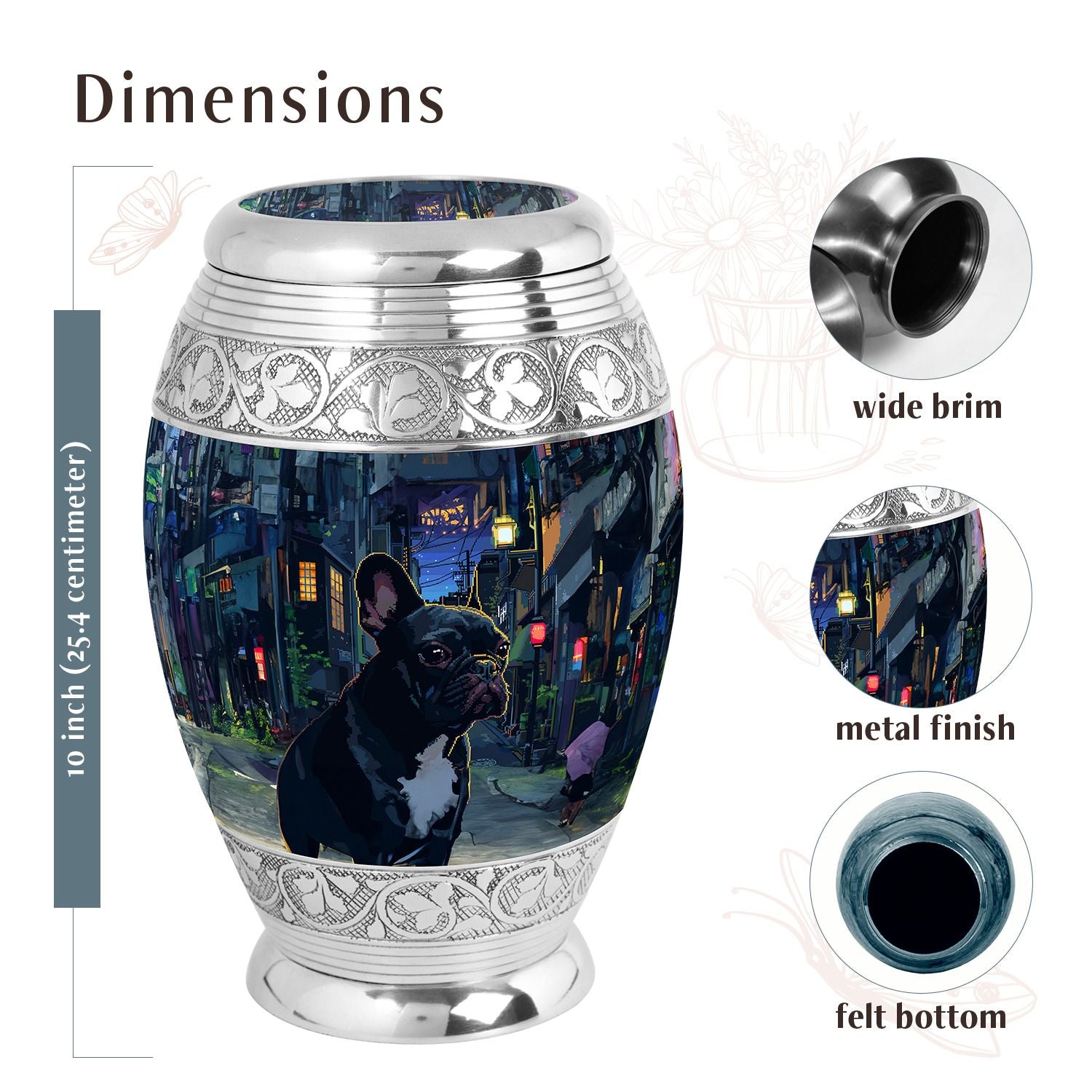 Dog Urn Medium 6 Inch