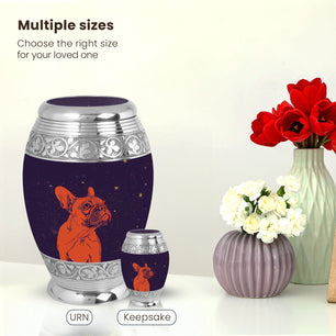 Dog Large Urn 10 Inch