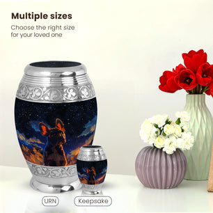 Dog Large Urn 10 Inch