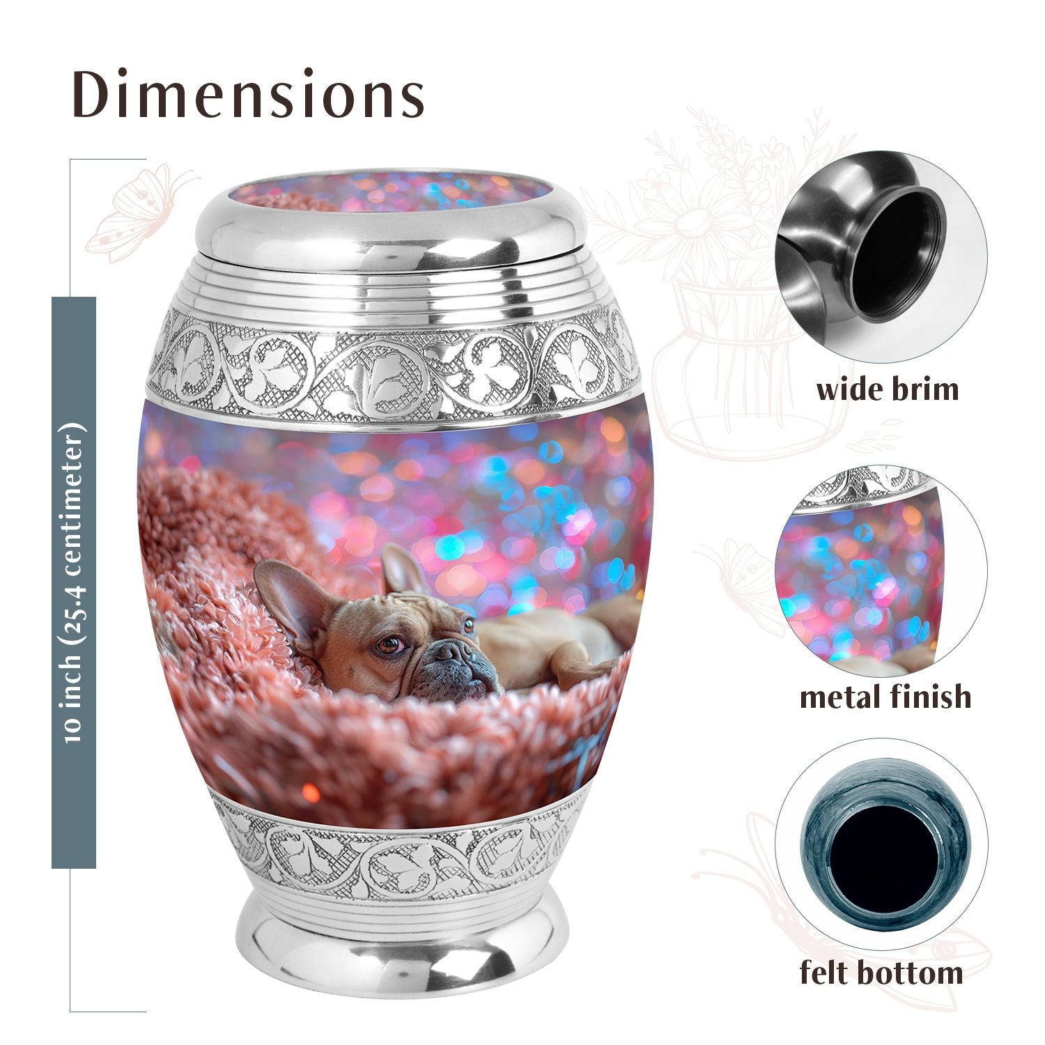 Dog Urn Medium 6 Inch