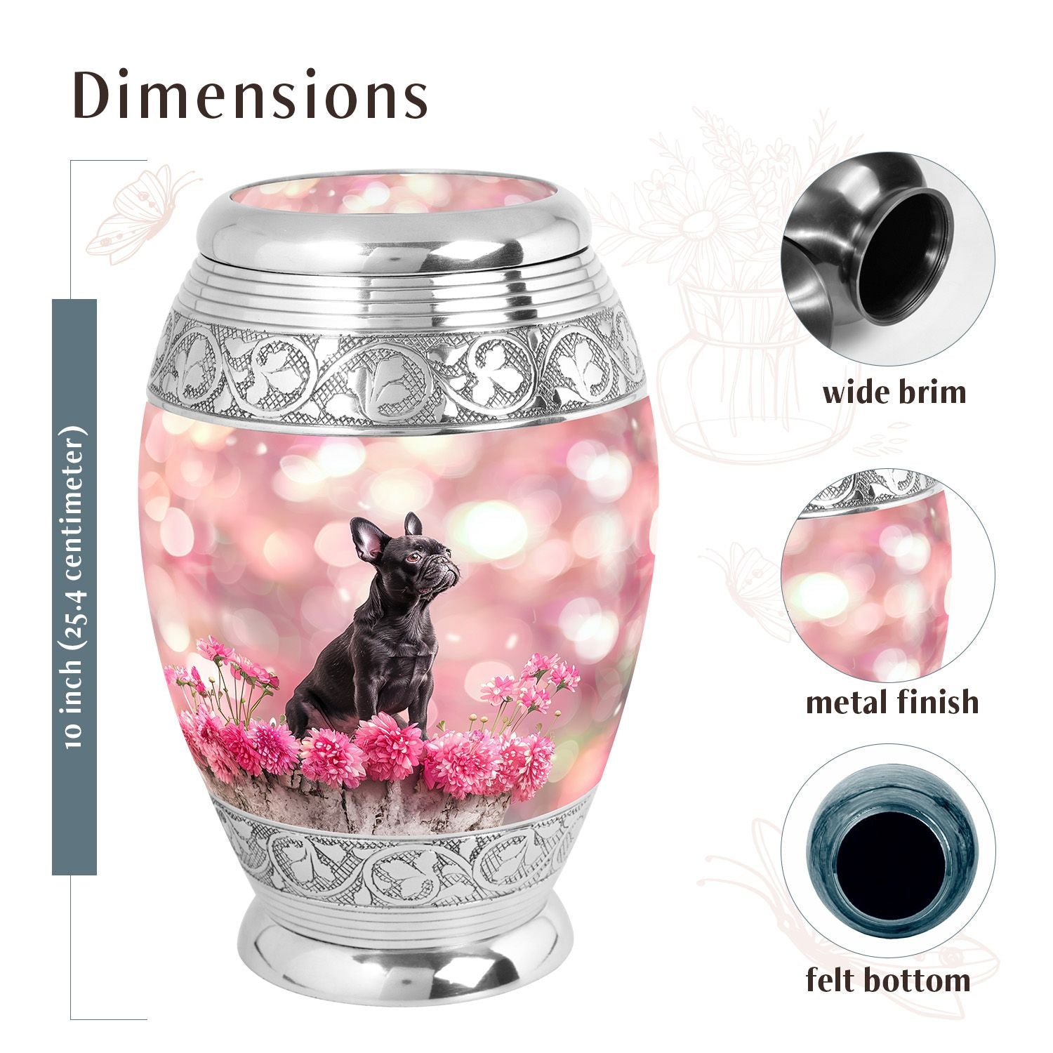 Dog Urn Medium 6 Inch