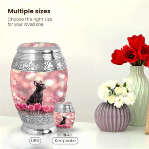 Dog Large Urn 10 Inch