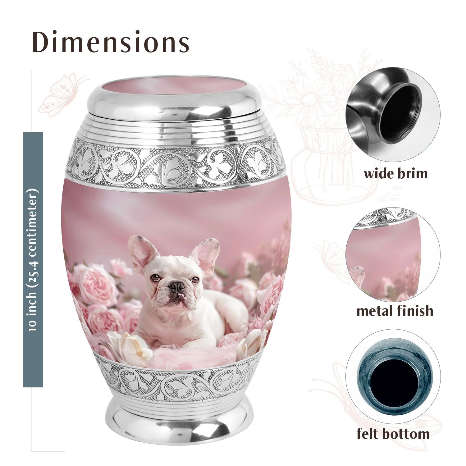 Dog Urn Medium 6 Inch