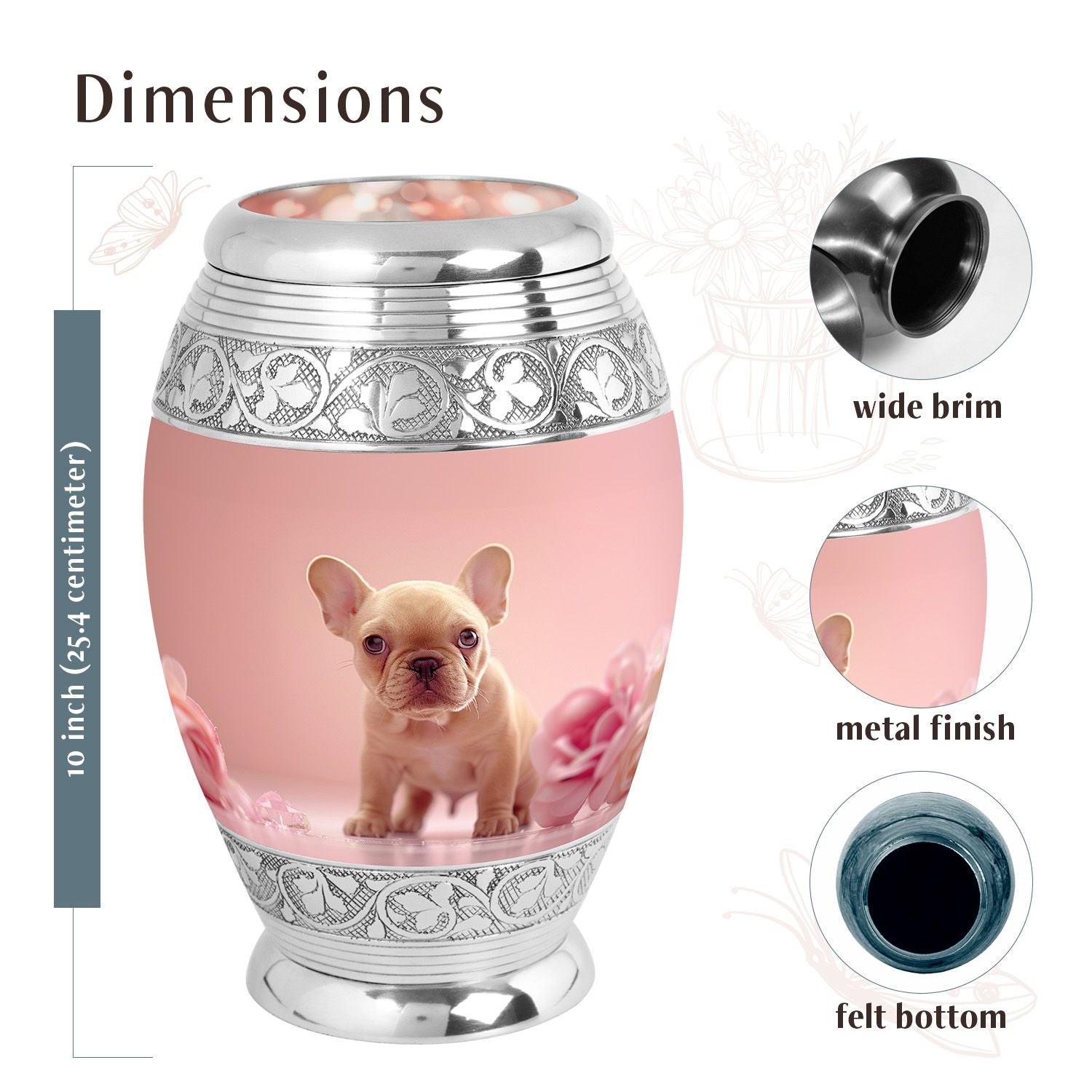 Dog Urn Medium 6 Inch
