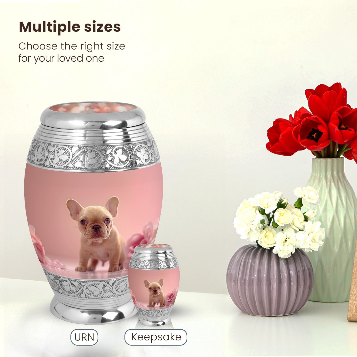 Dog Large Urn 10 Inch