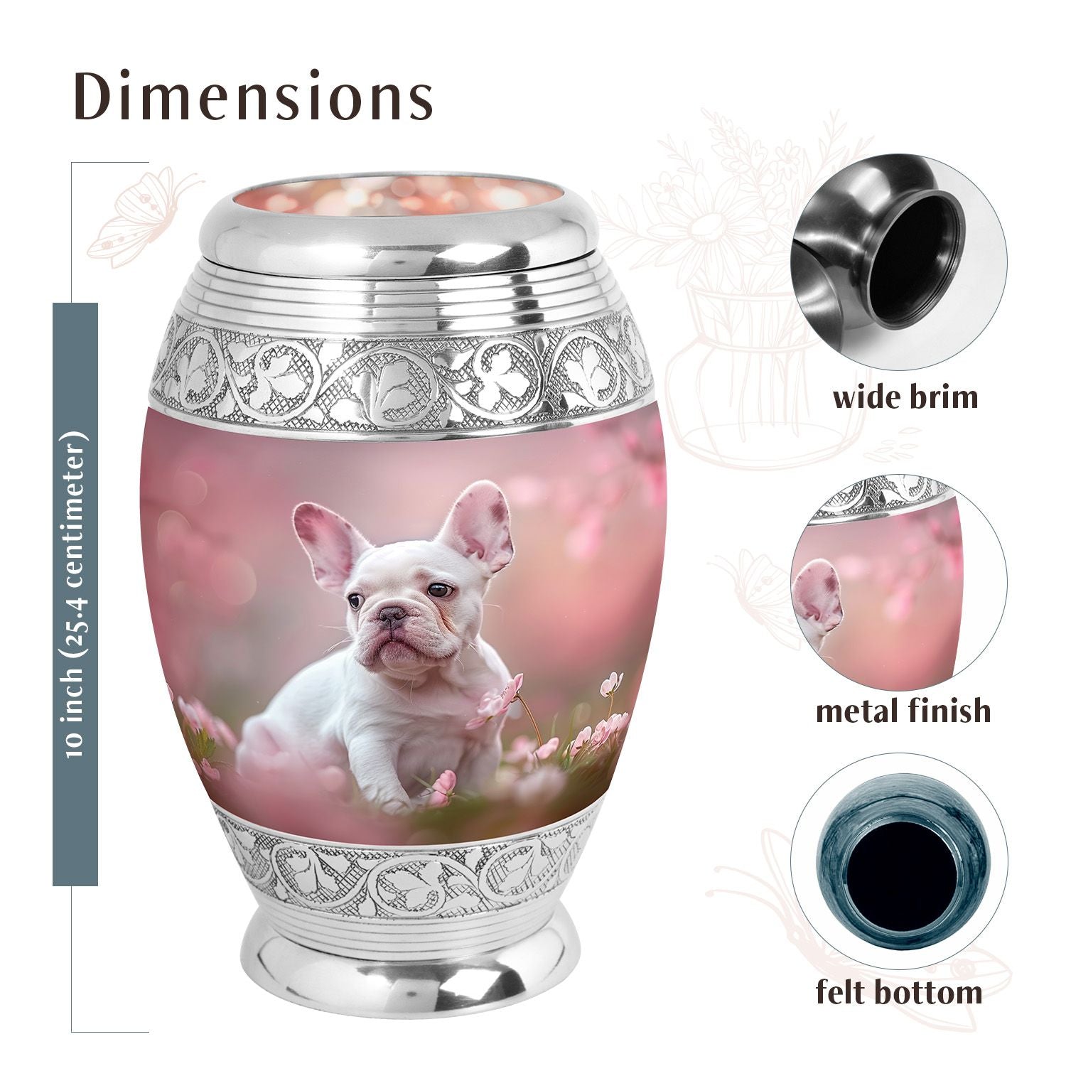 Dog Urn Medium 6 Inch
