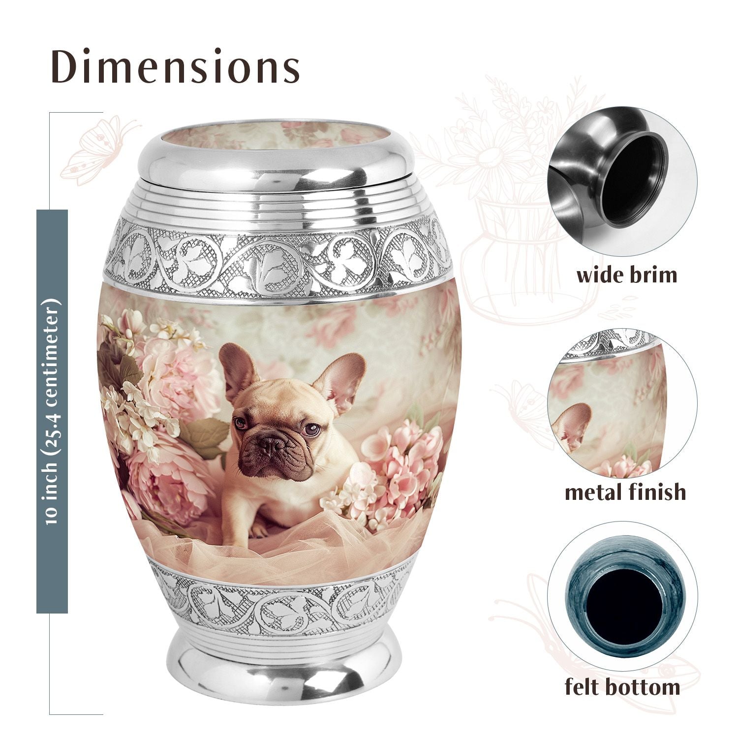 Dog Urn Medium 6 Inch