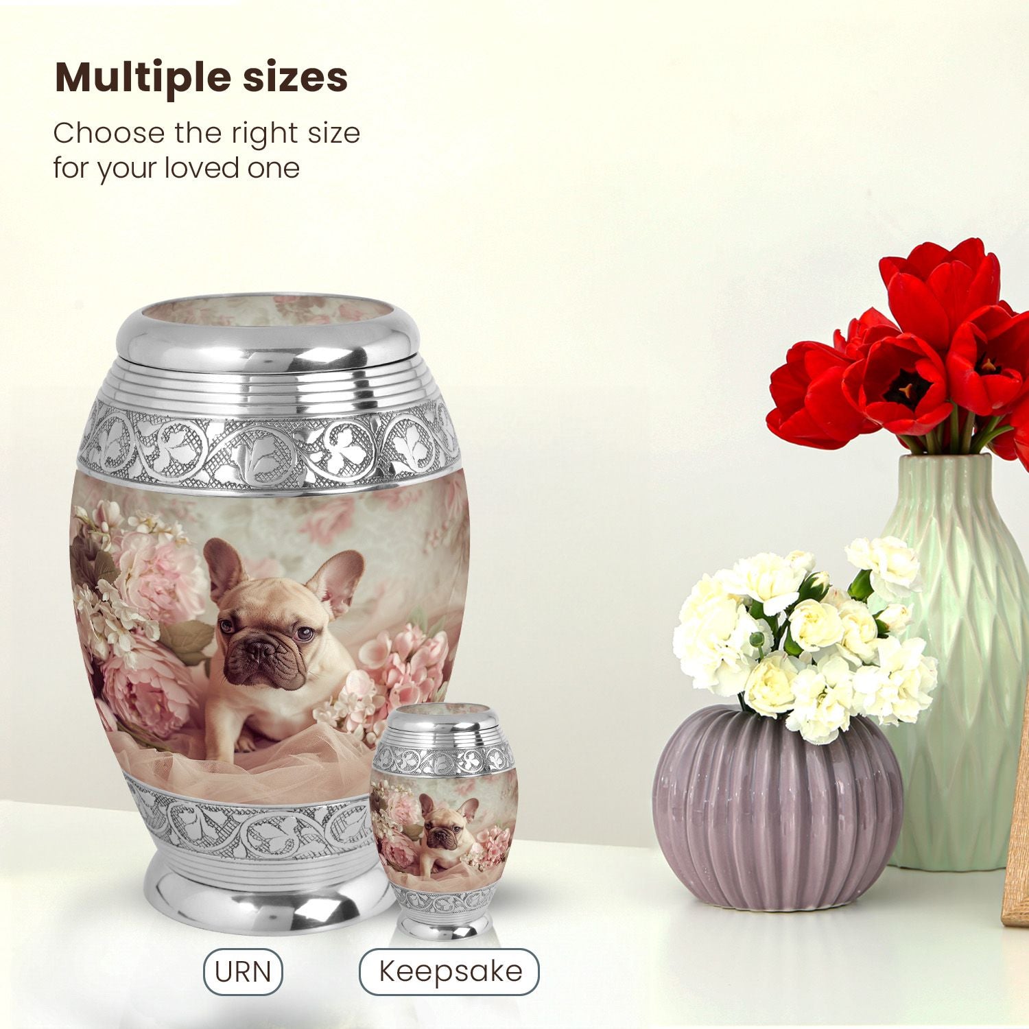 Dog Large Urn 10 Inch