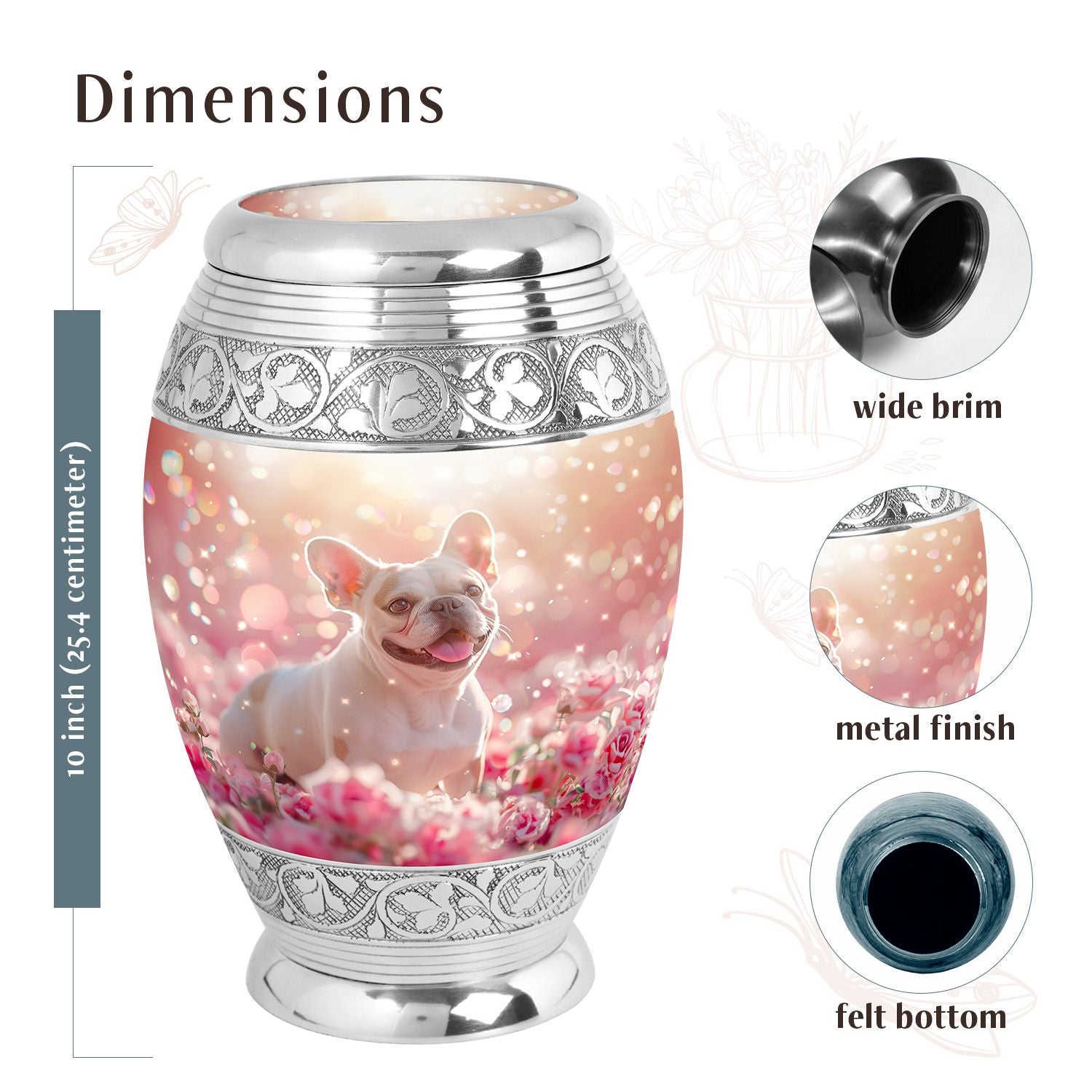 Dog Urn Medium 6 Inch
