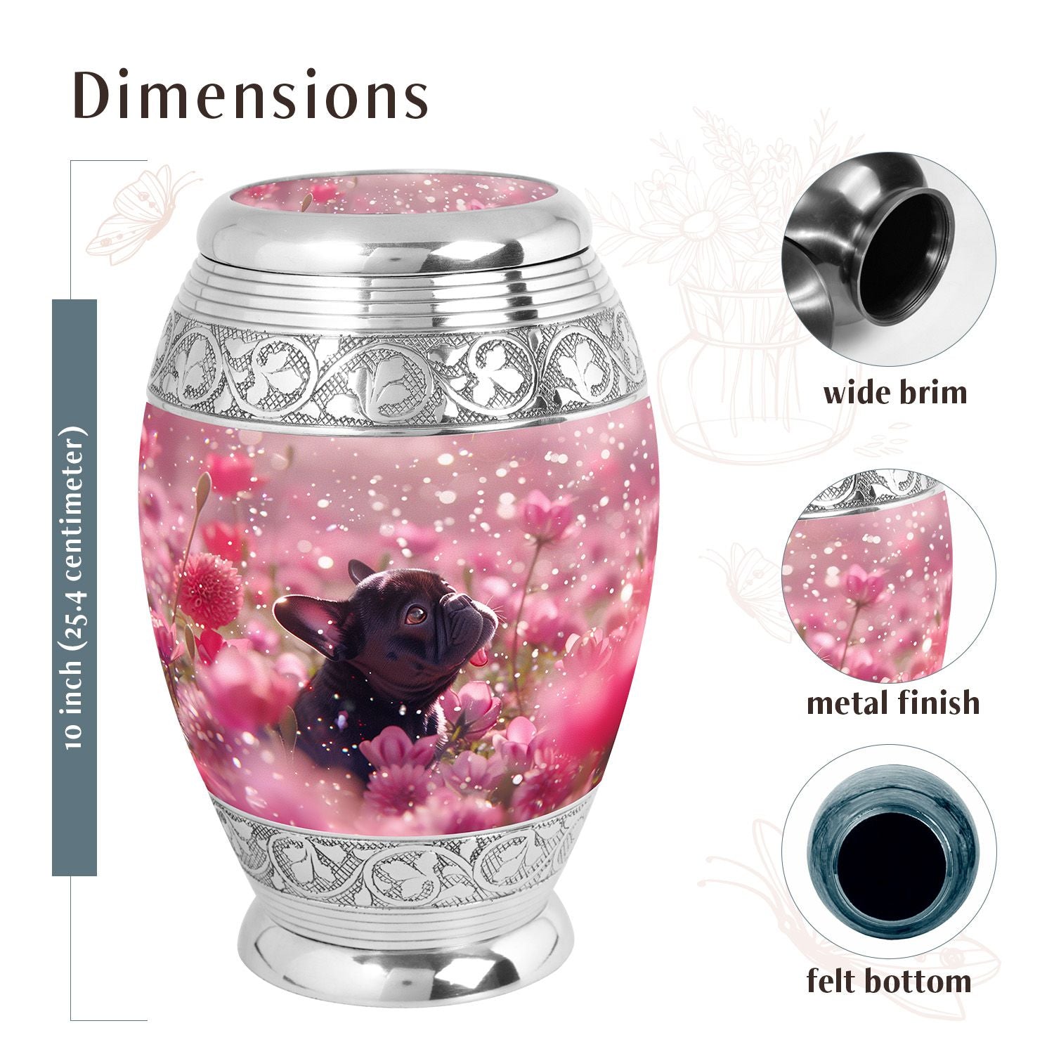 Dog Urn Medium 6 Inch