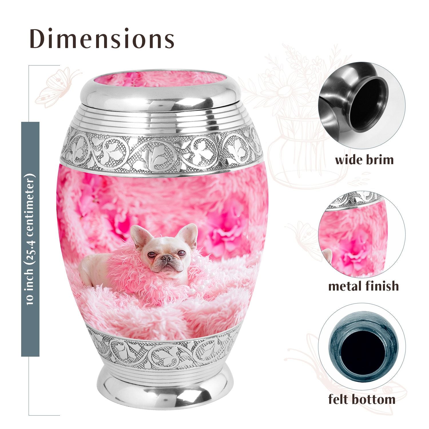 Dog Urn Medium 6 Inch