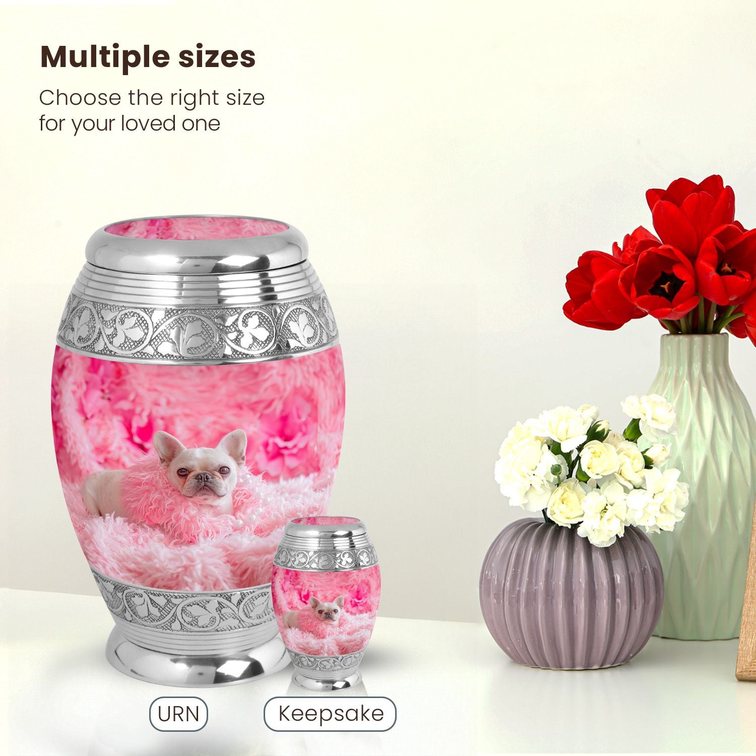 Dog Large Urn 10 Inch