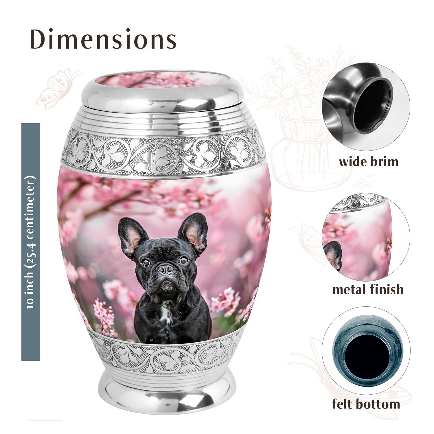 Dog Urn Medium 6 Inch