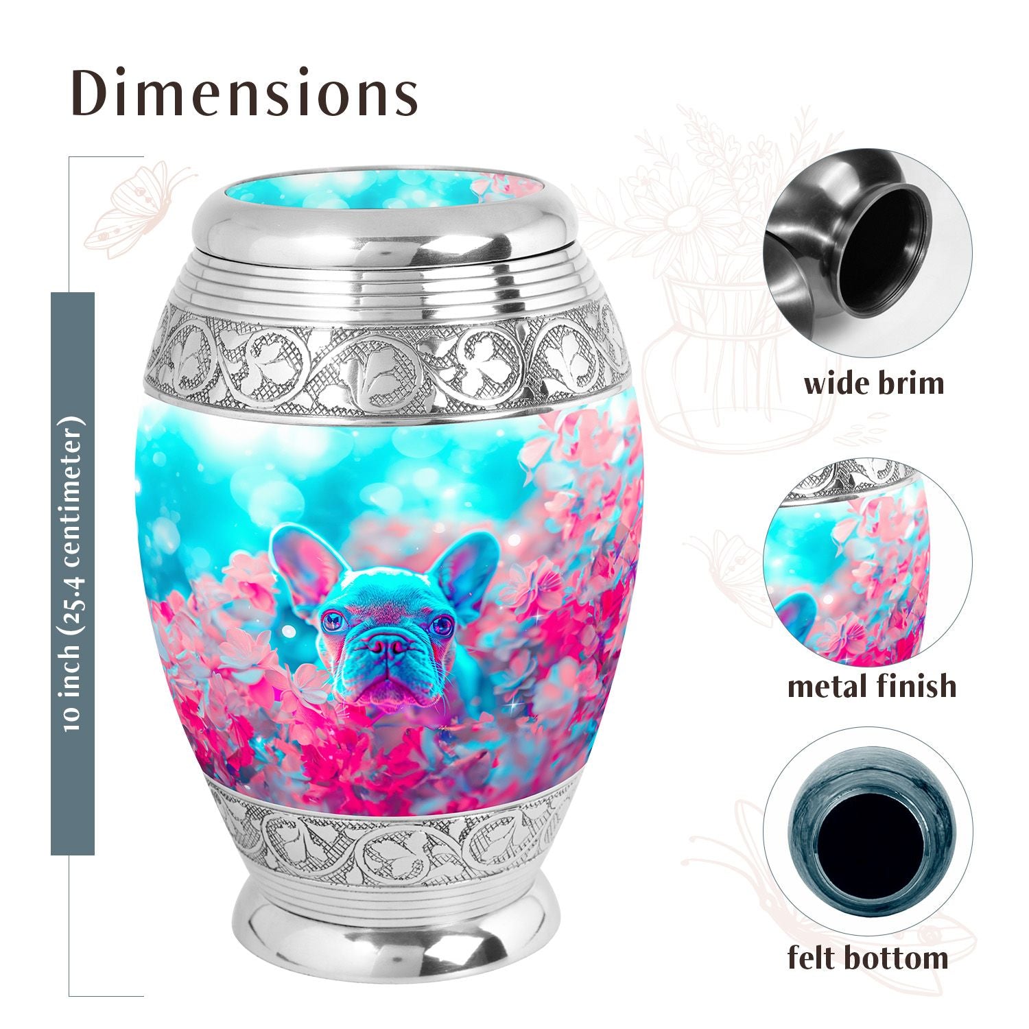 Dog Urn Medium 6 Inch