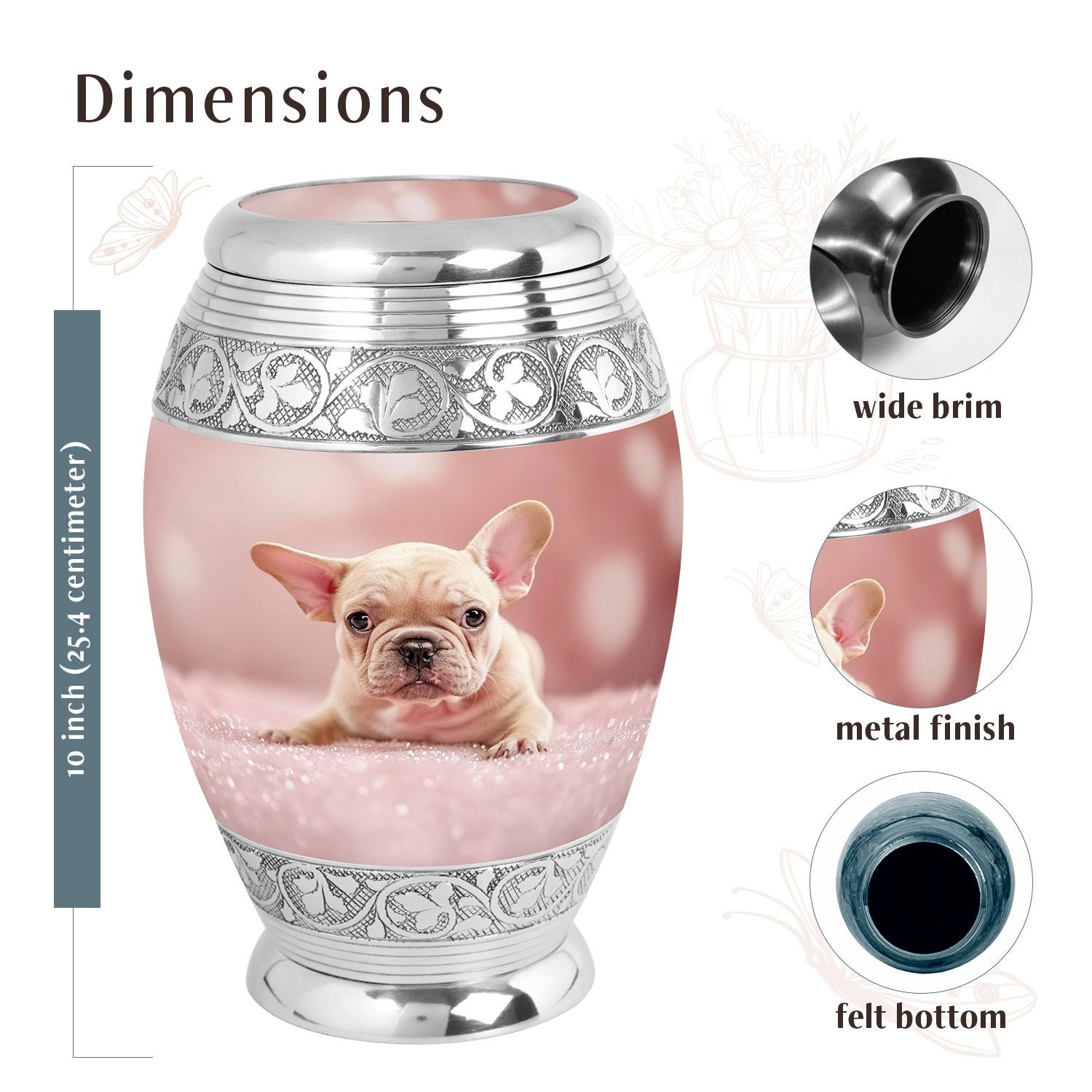 Dog Urn Medium 6 Inch