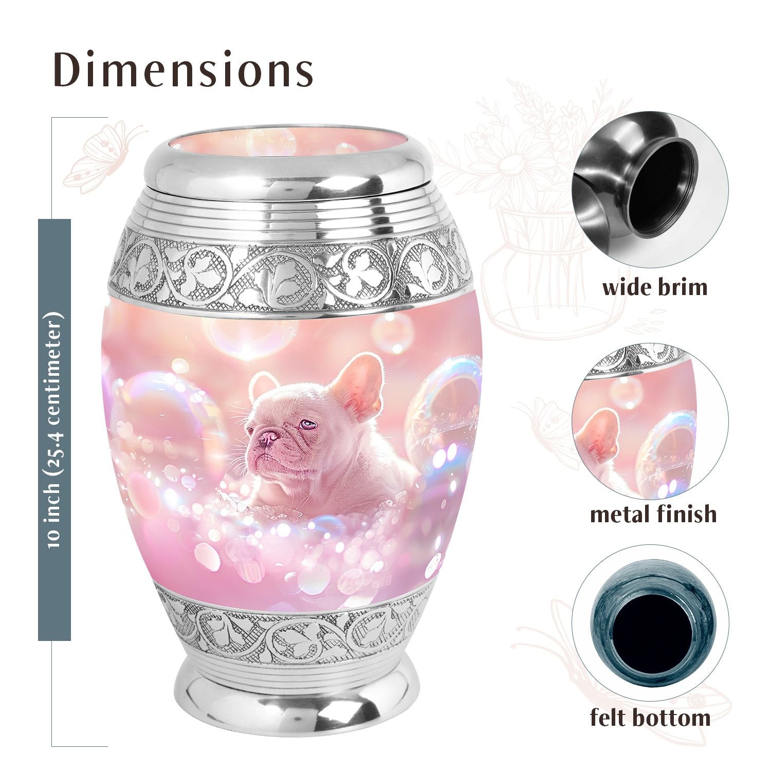 Dog Urn Medium 6 Inch