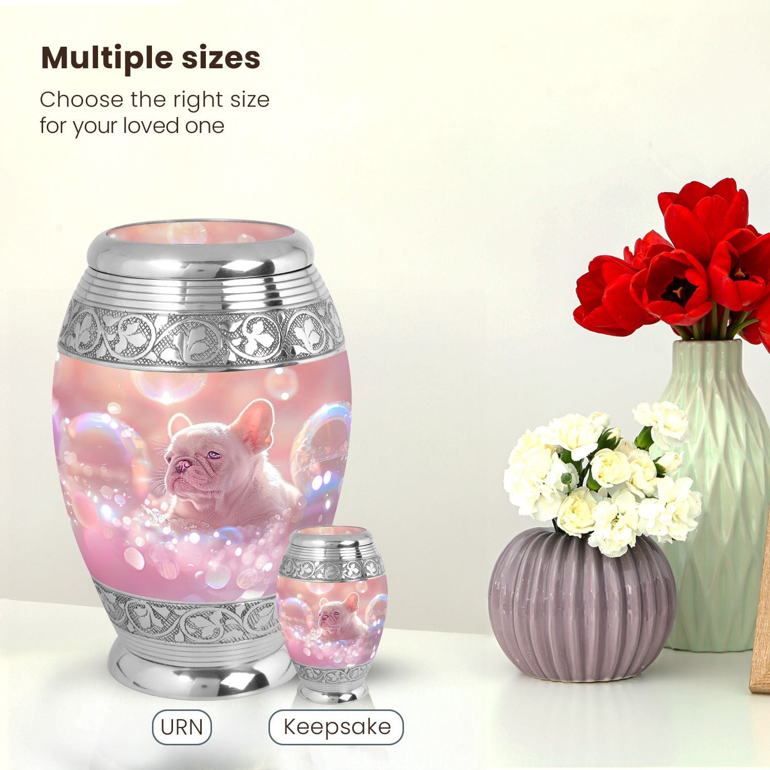 Dog Large Urn 10 Inch