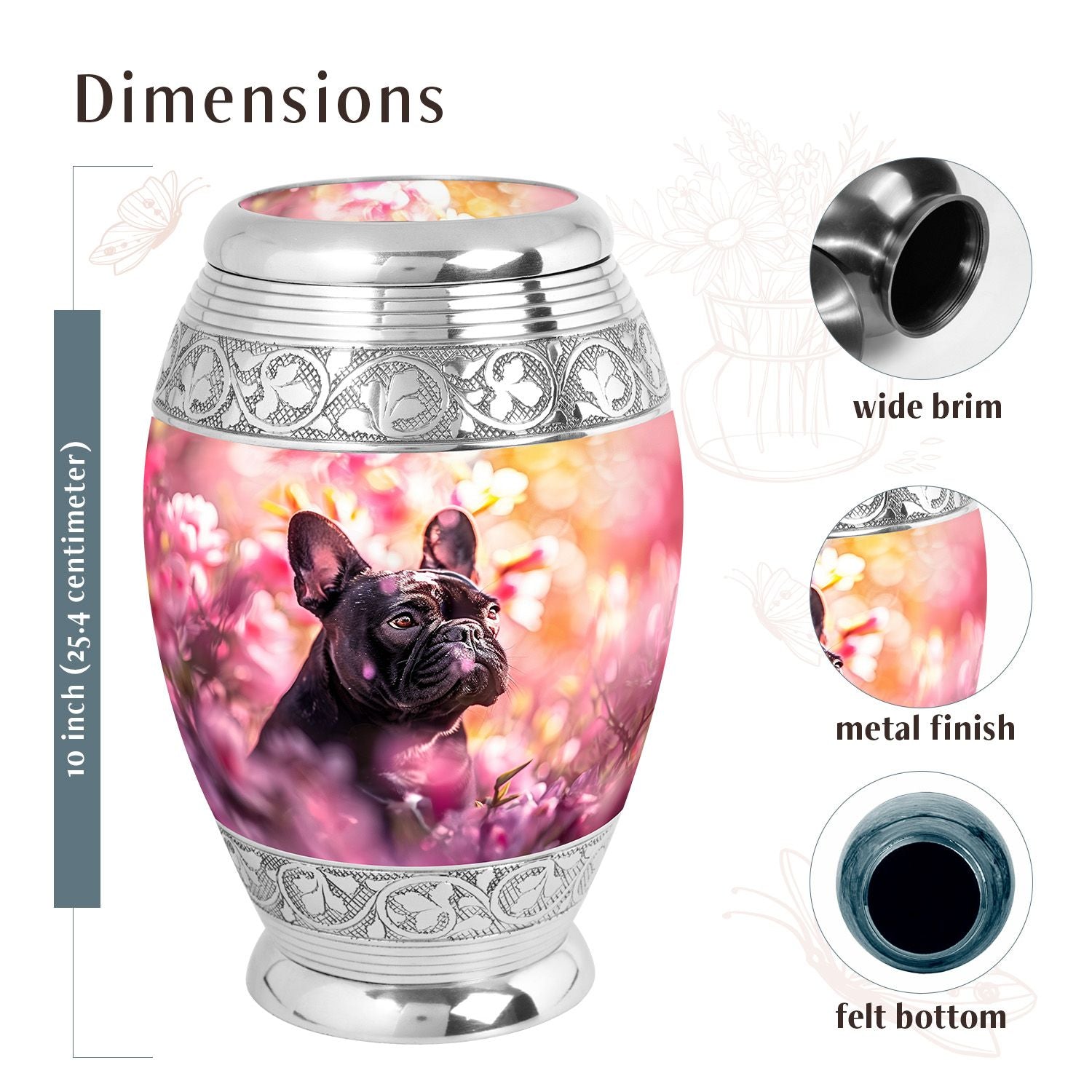 Dog Urn Medium 6 Inch