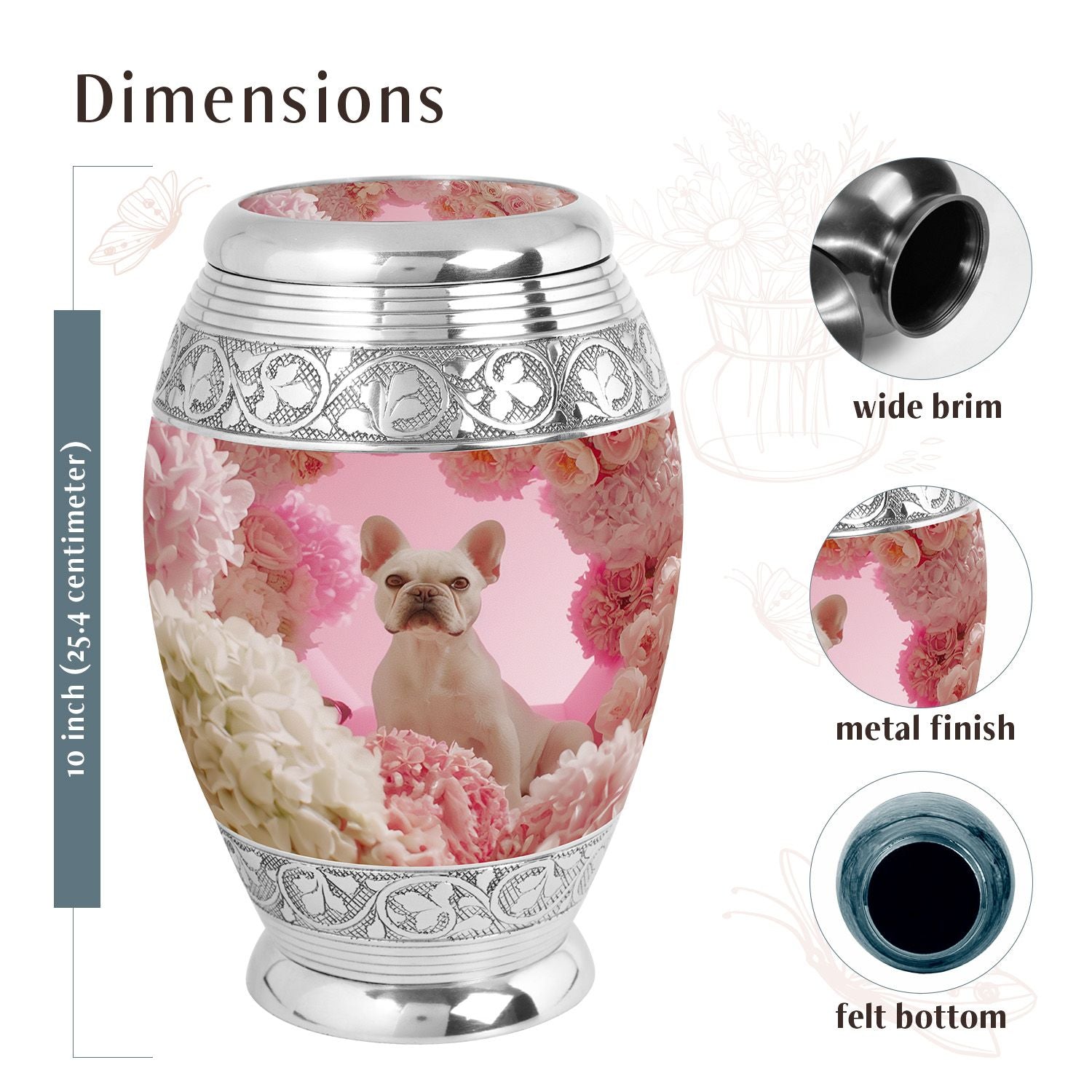 Dog Urn Medium 6 Inch