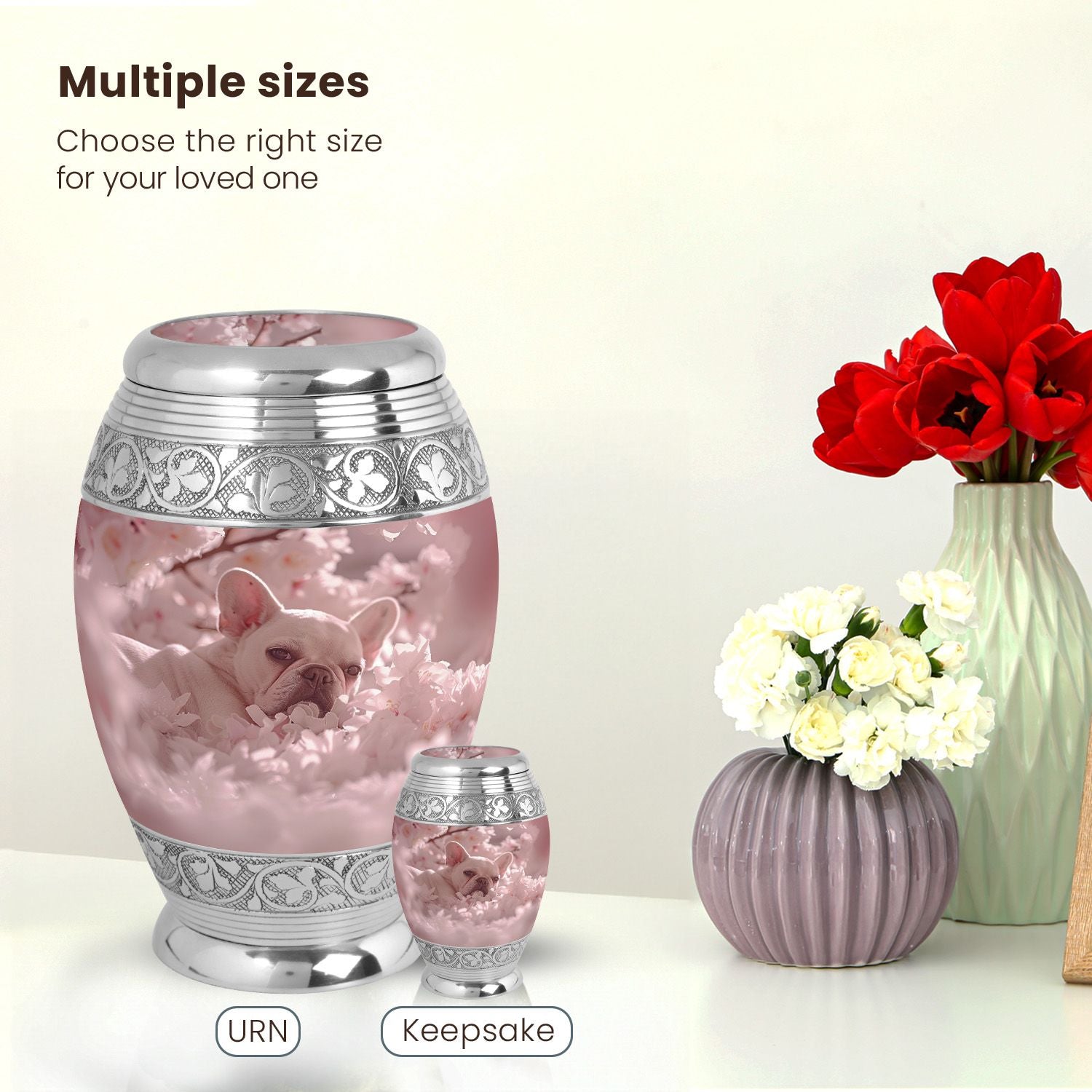 Dog Large Urn 10 Inch