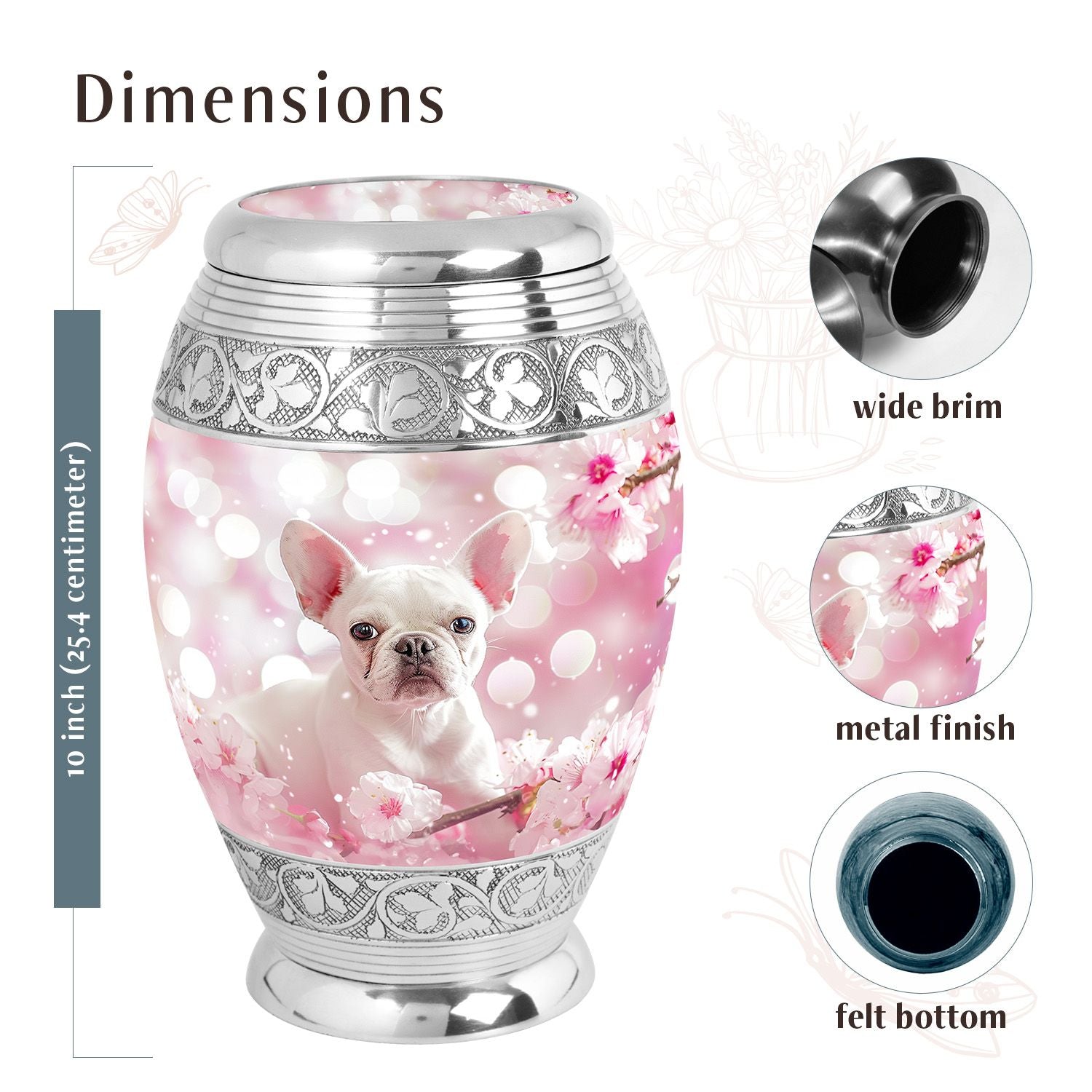 Dog Urn Medium 6 Inch