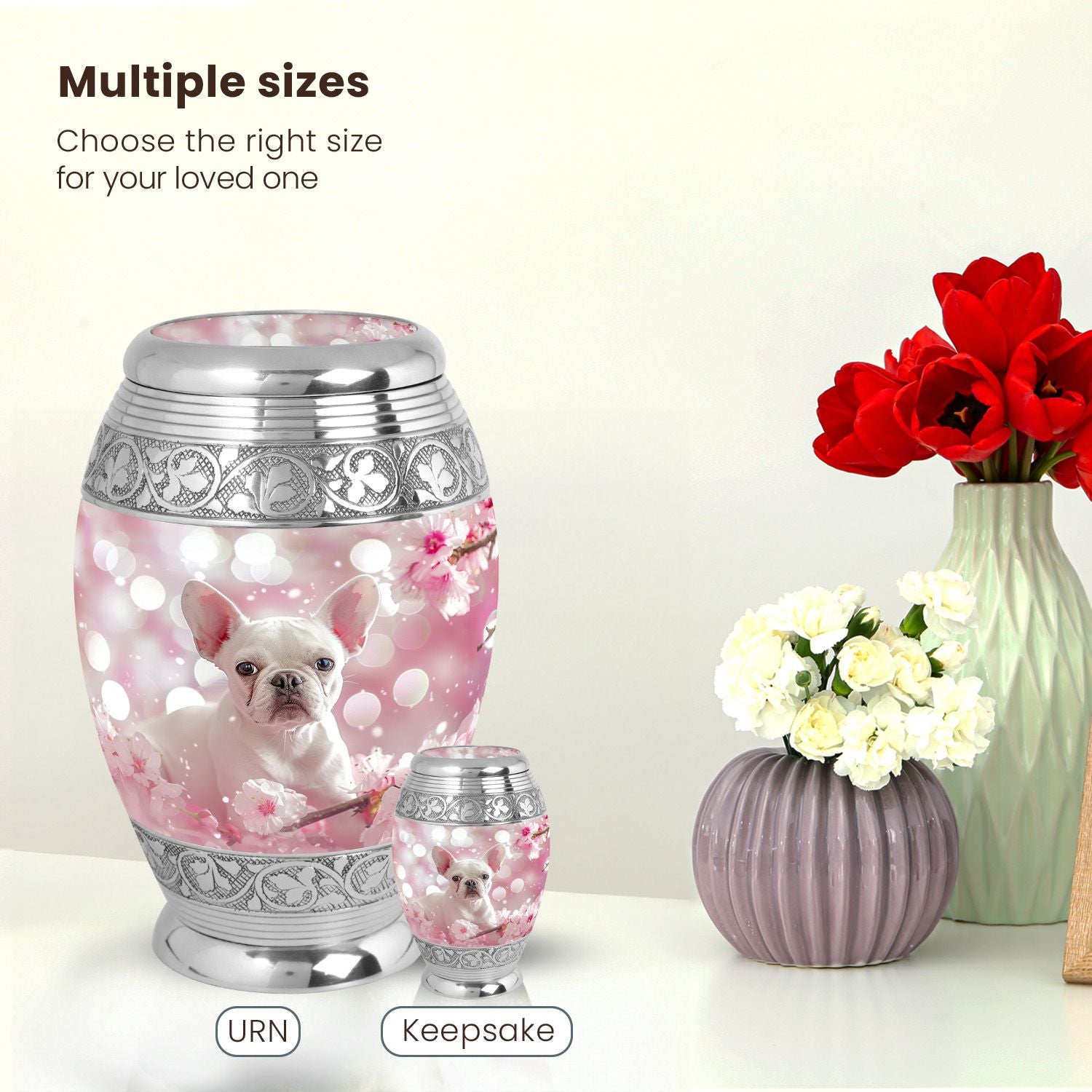 Dog Large Urn 10 Inch