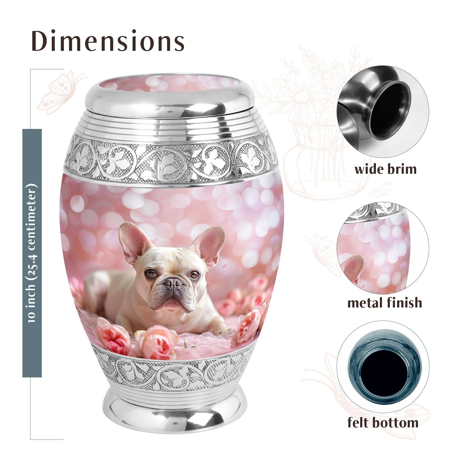 Dog Urn Medium 6 Inch