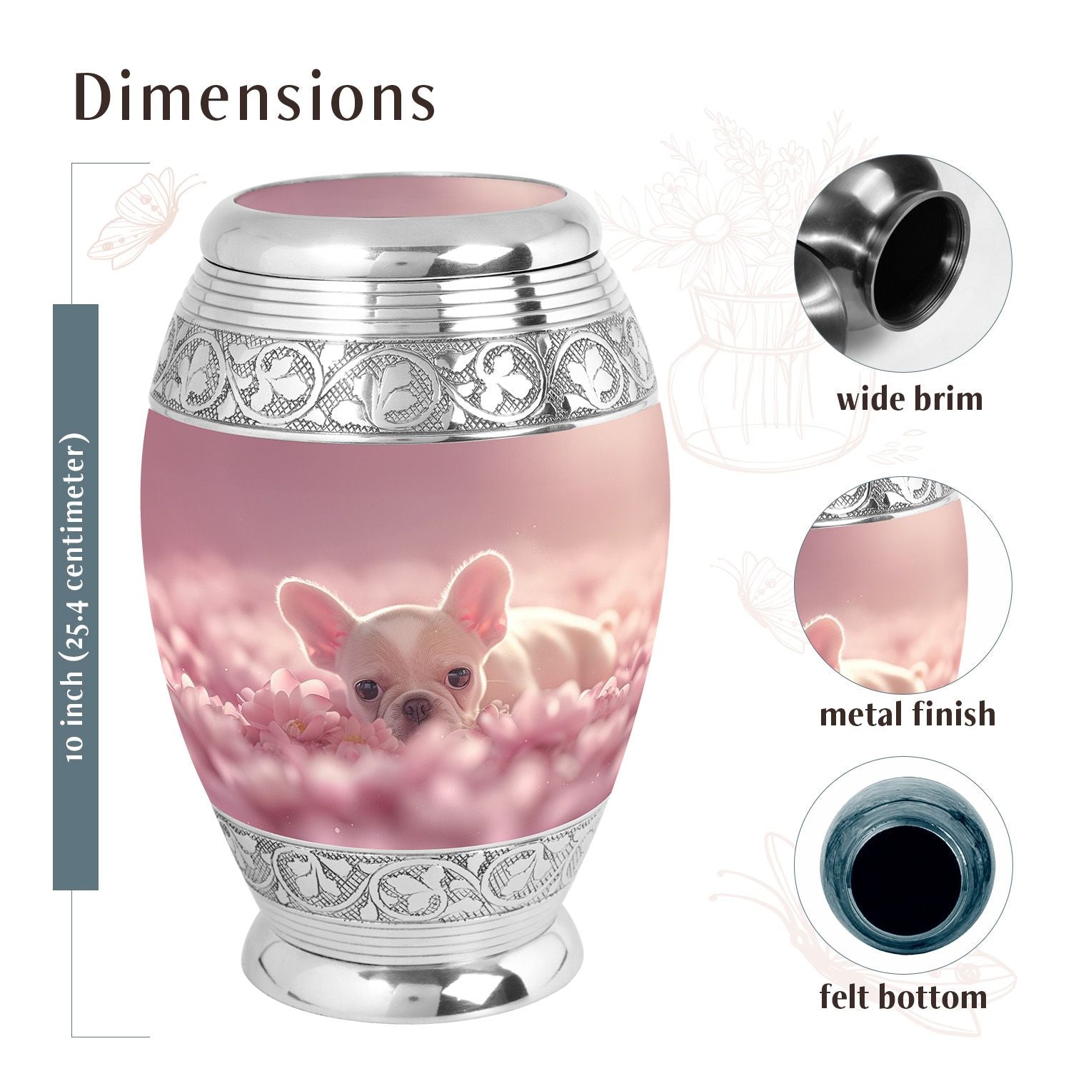 Dog Urn Medium 6 Inch