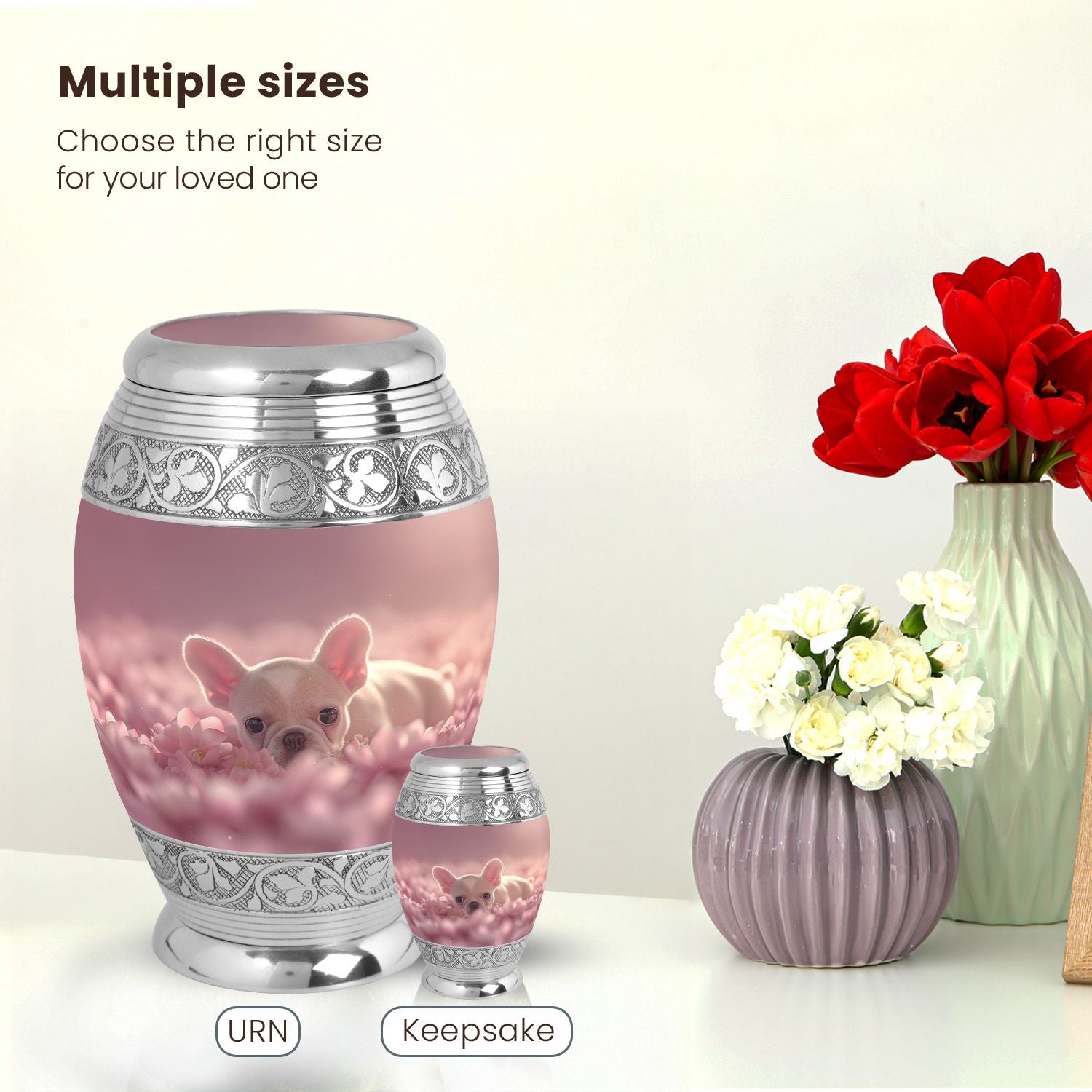 Dog Large Urn 10 Inch