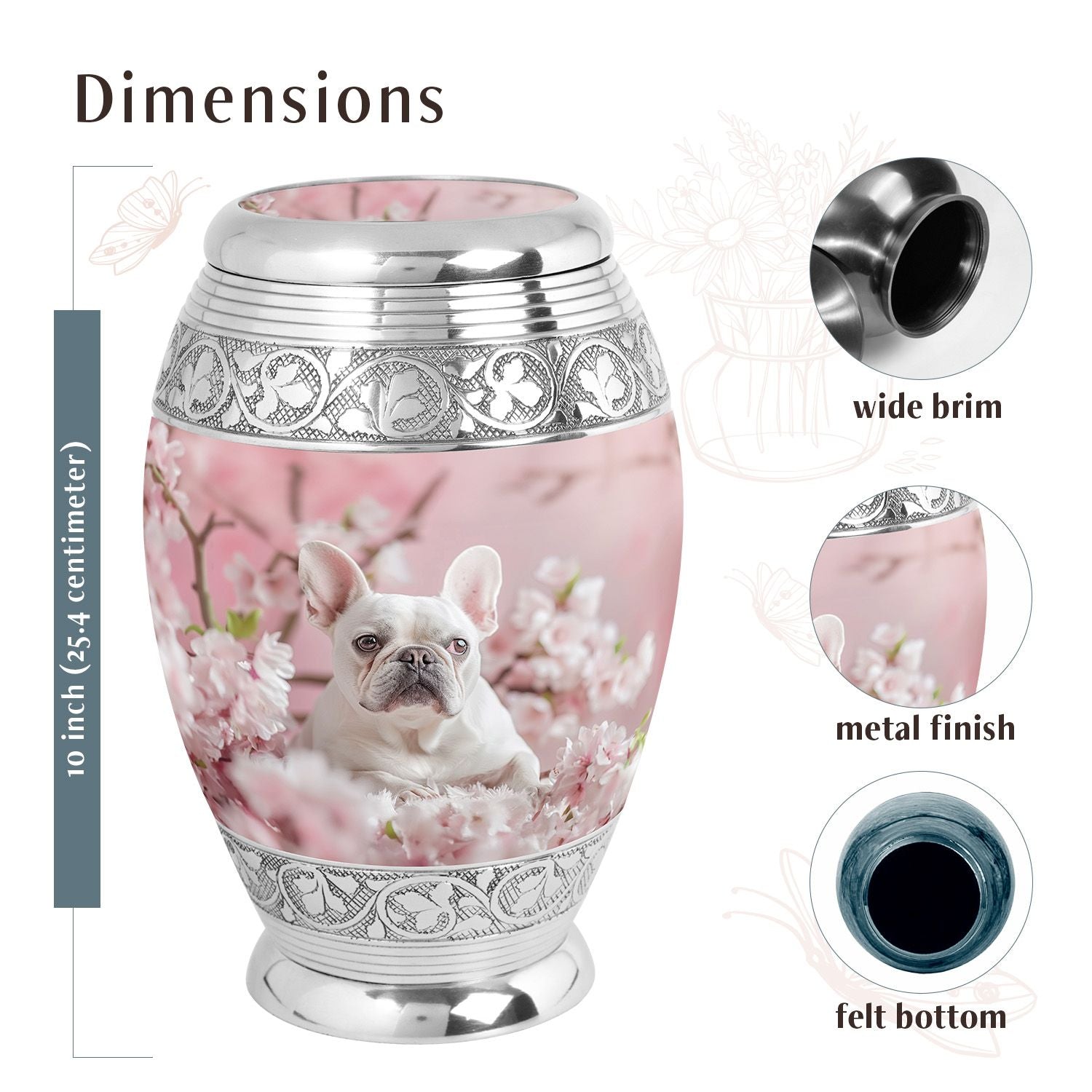 Dog Urn Medium 6 Inch