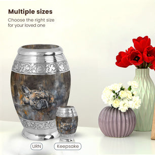 Dog Large Urn 10 Inch