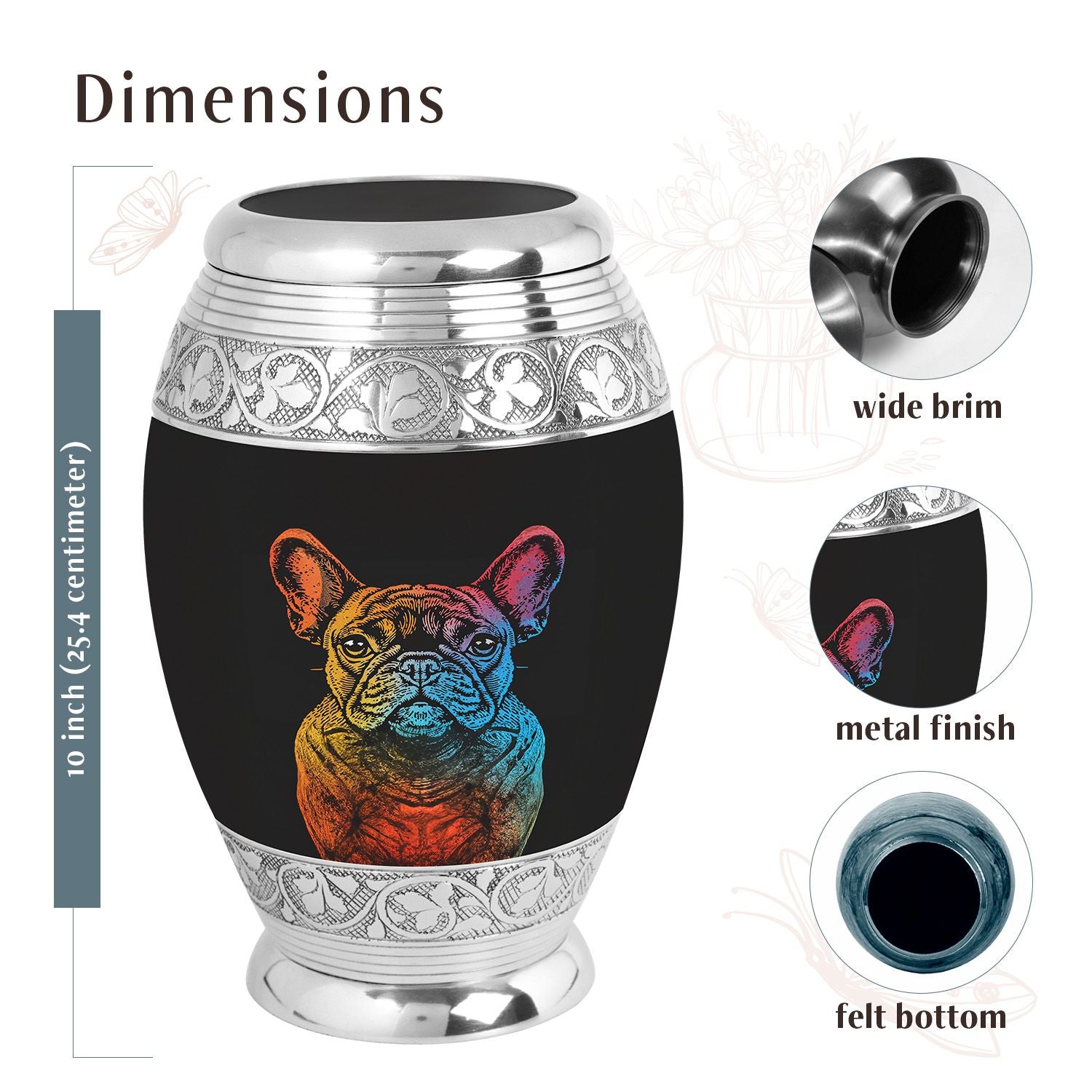 Dog Urn Medium 6 Inch