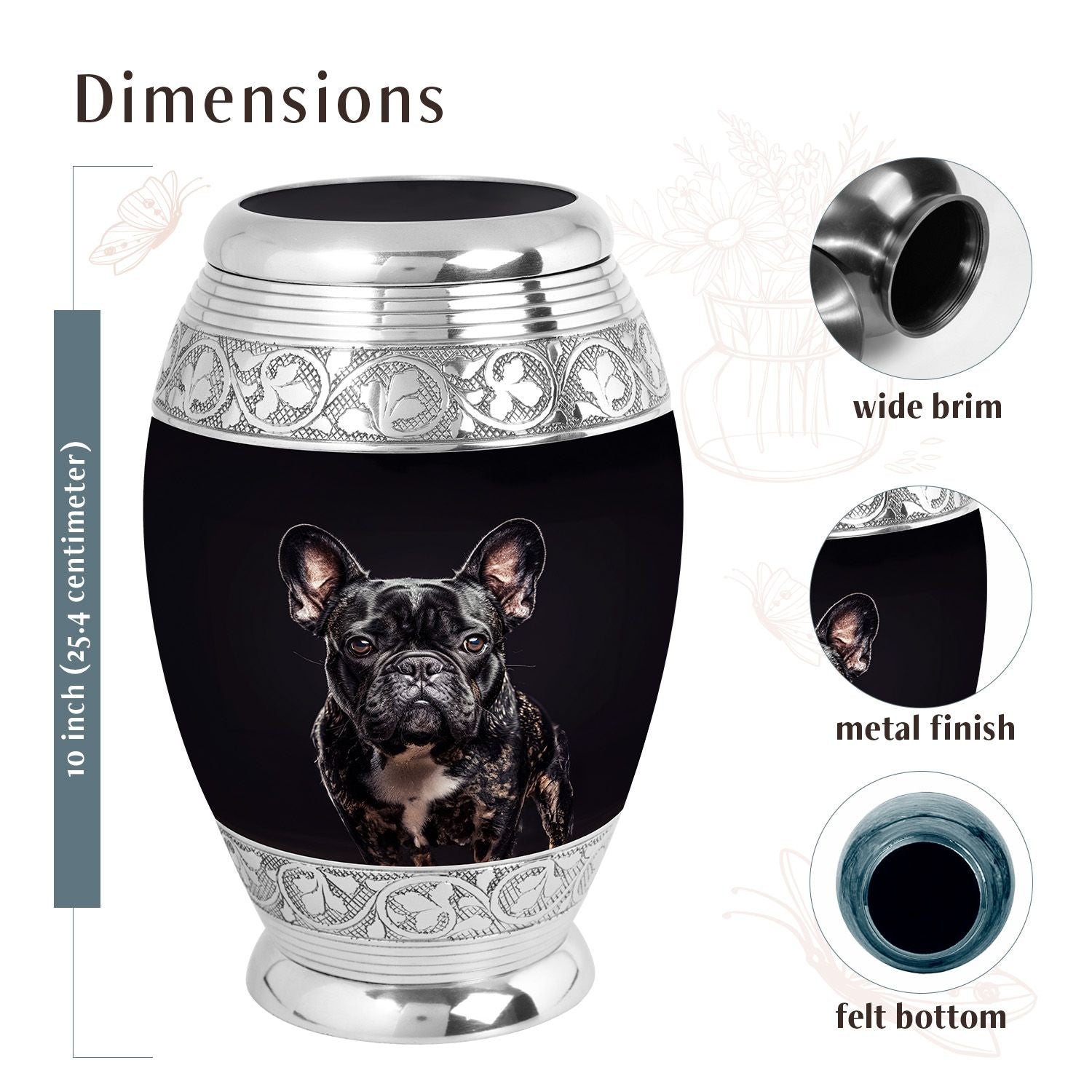 Dog Urn Medium 6 Inch