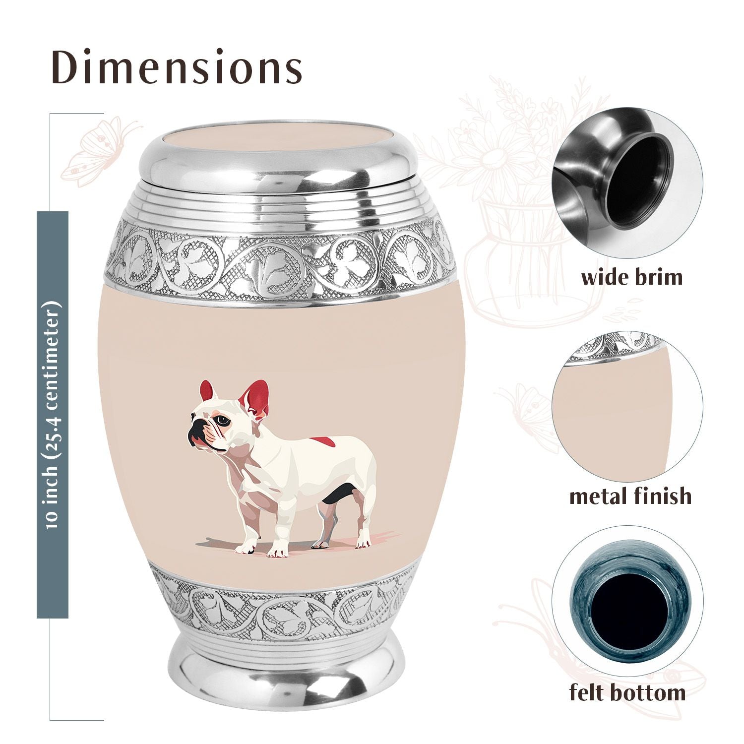 Dog Urn Medium 6 Inch