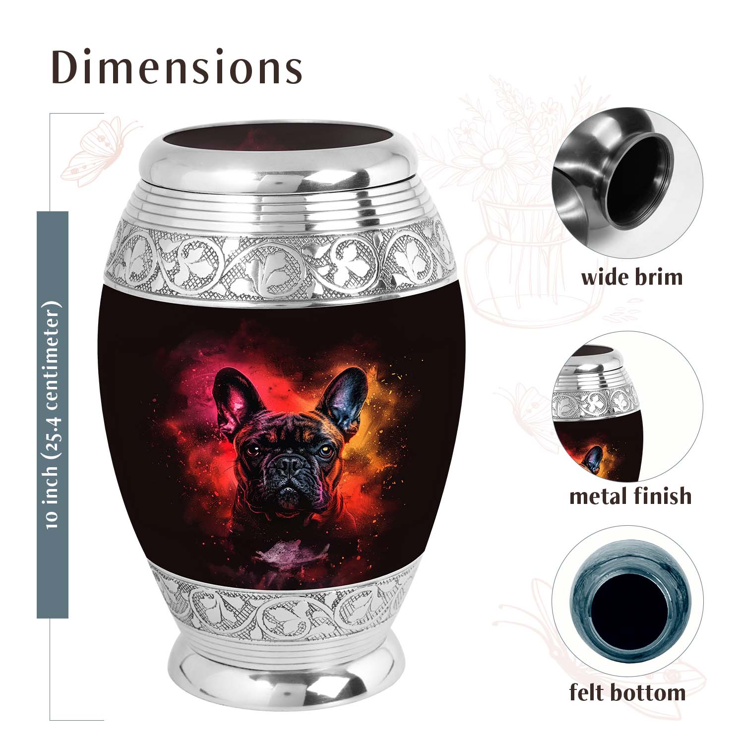 Dog Urn Medium 6 Inch