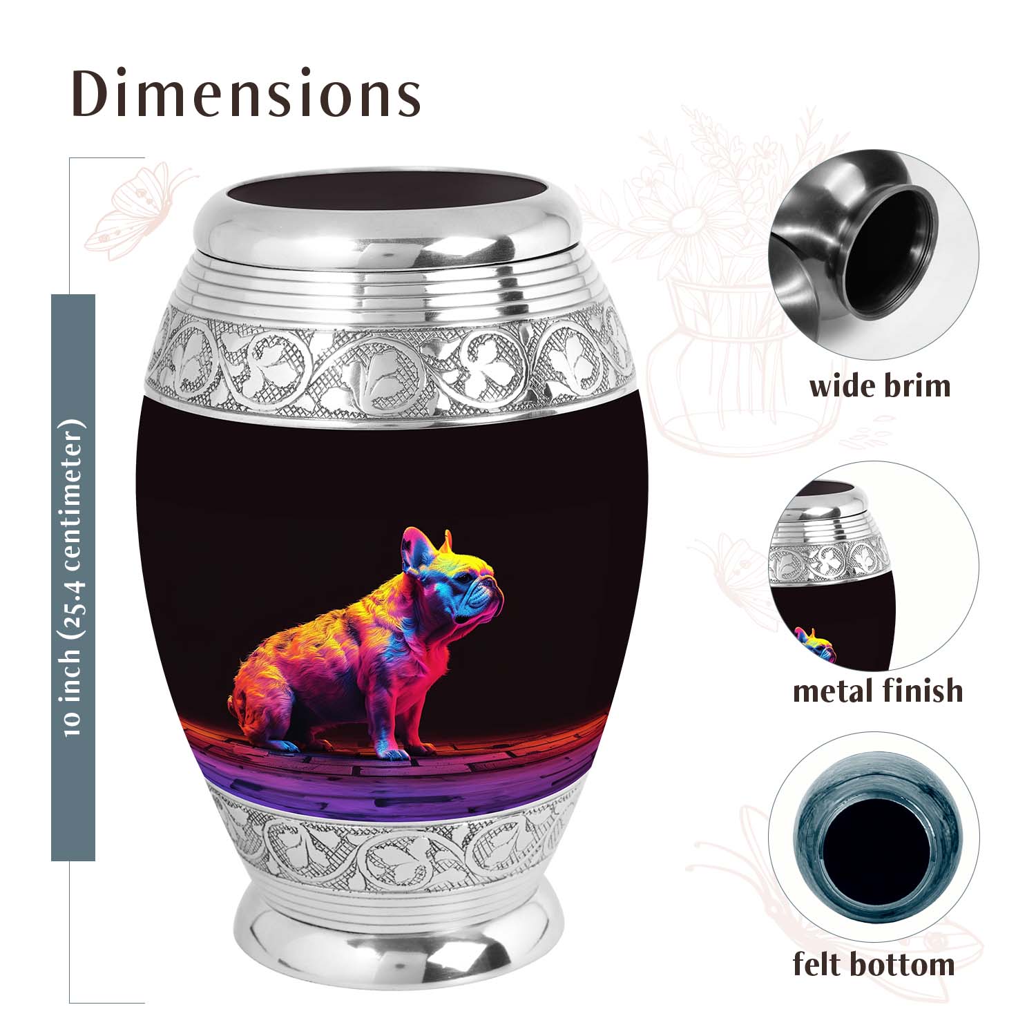 Dog Urn Medium 6 Inch